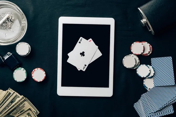Live dealer table in app